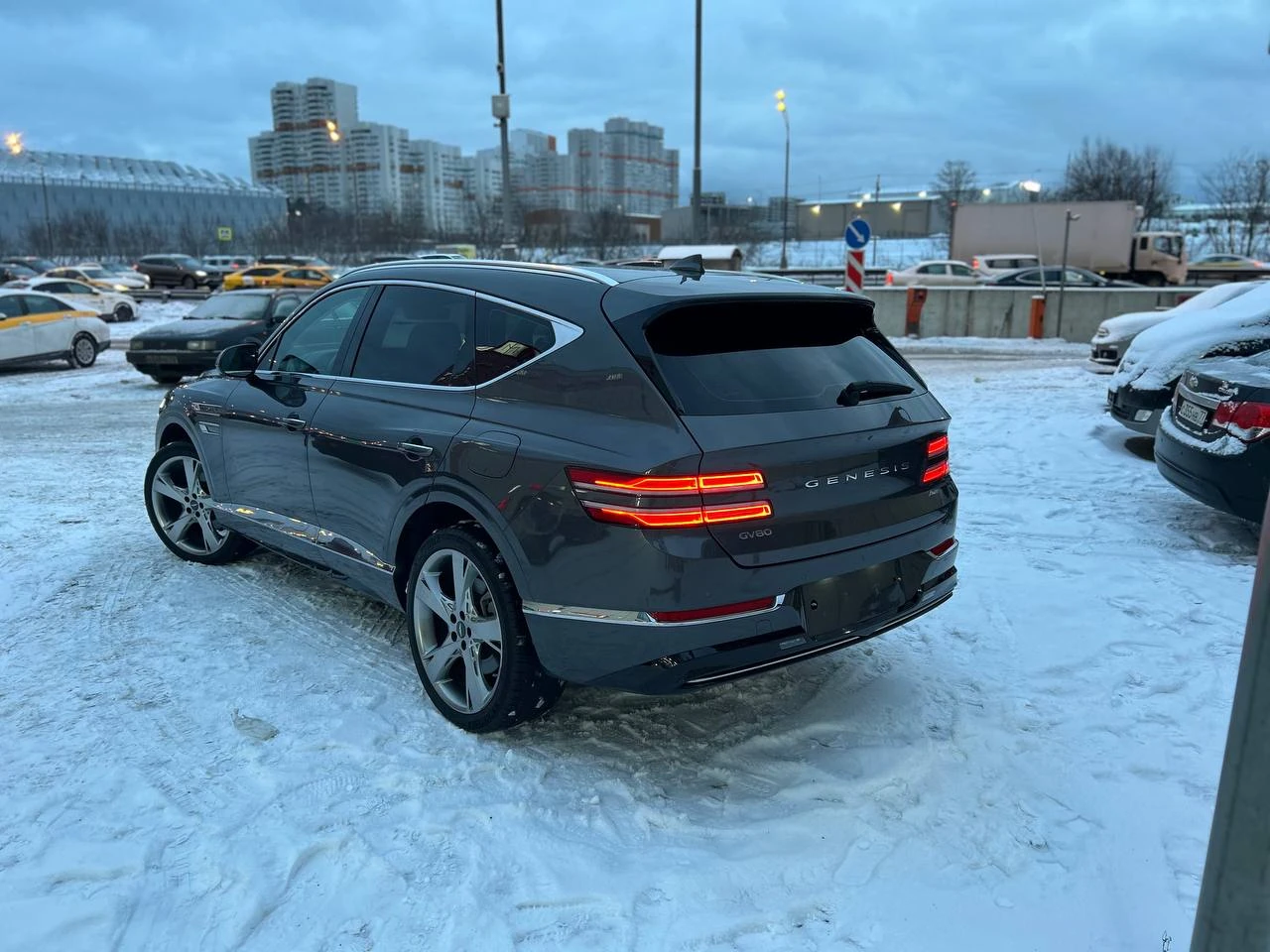 Genesis GV80, 2020г, полный привод, автомат