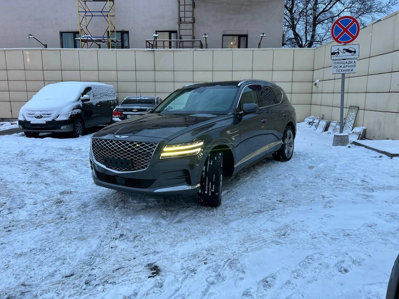 Genesis GV80, 2020г, полный привод, автомат