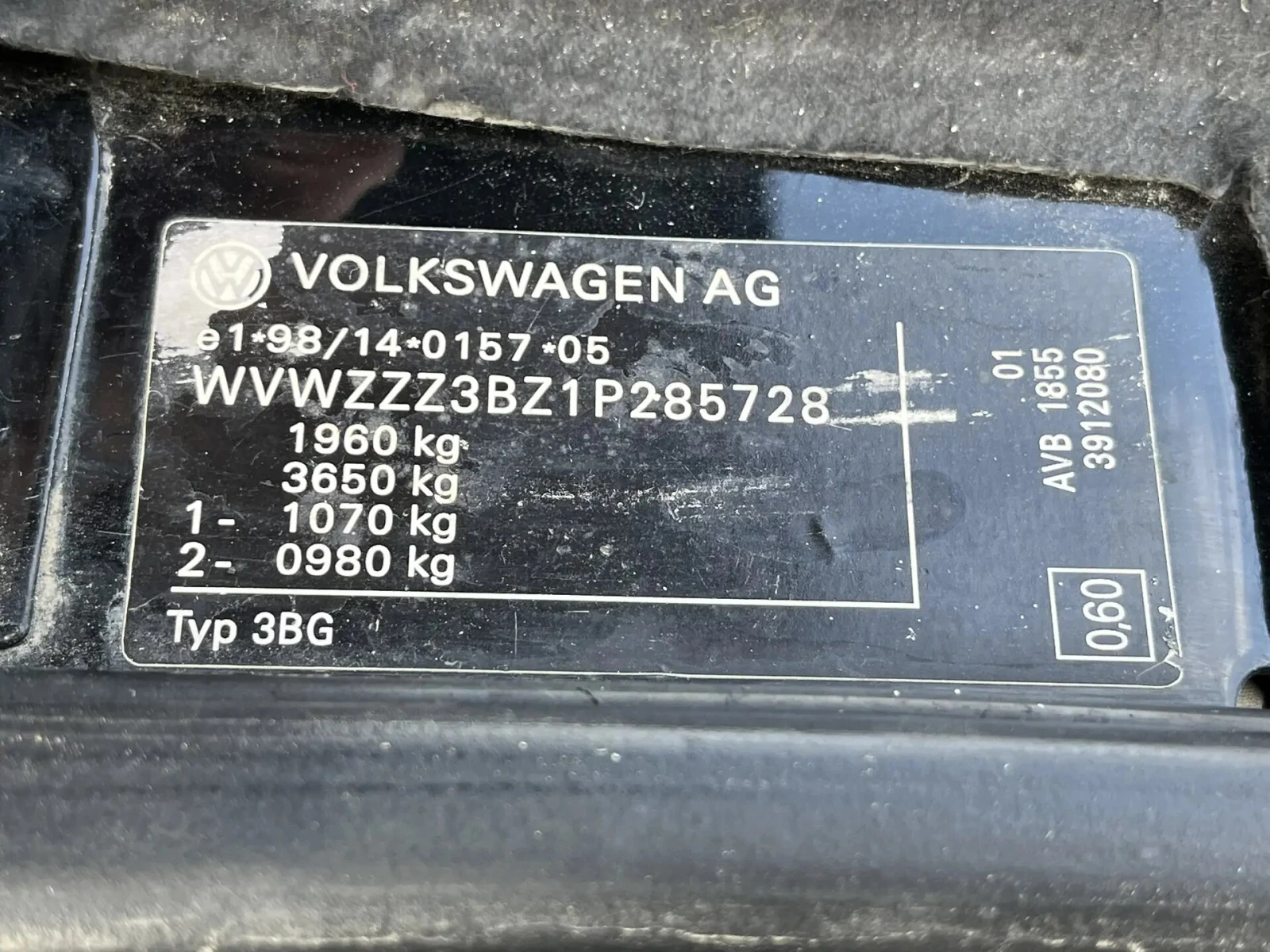 Volkswagen Passat, 2001г, передний привод, механика