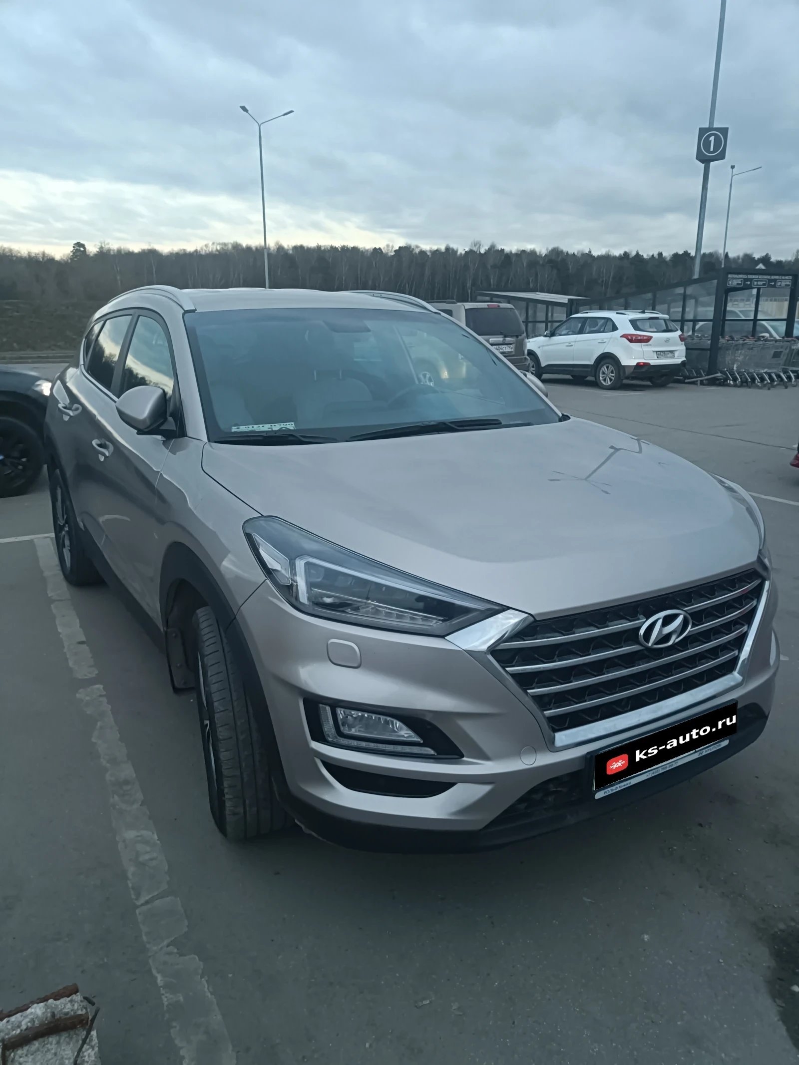 Hyundai Tucson, 2019г, передний привод, автомат
