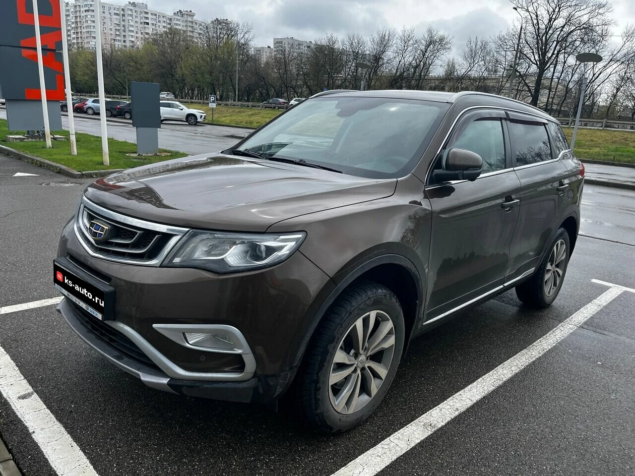 Geely Atlas, 2019г., передний привод, автомат