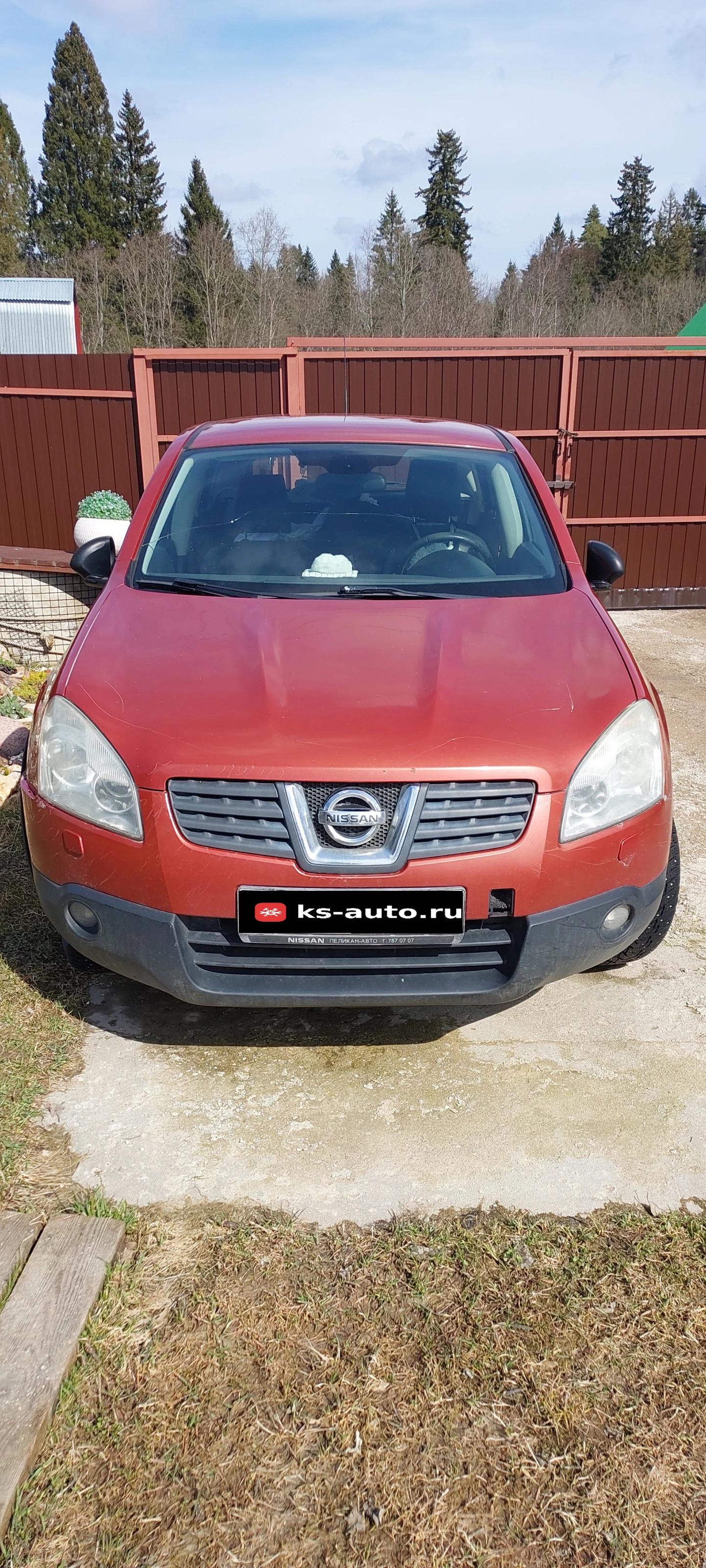 Nissan Qashqai, 2008г, полный привод, вариатор