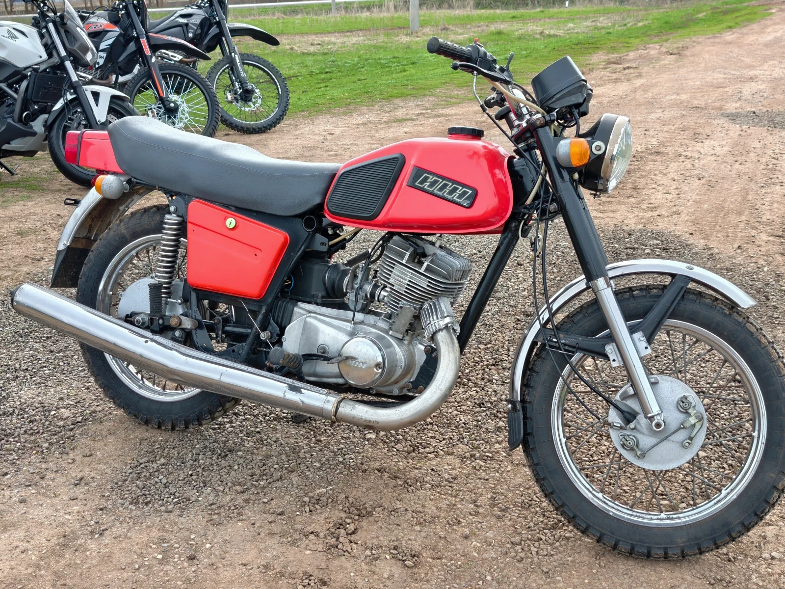 ИЖ Планета, 1992г, Цепь привод, 4 передачи