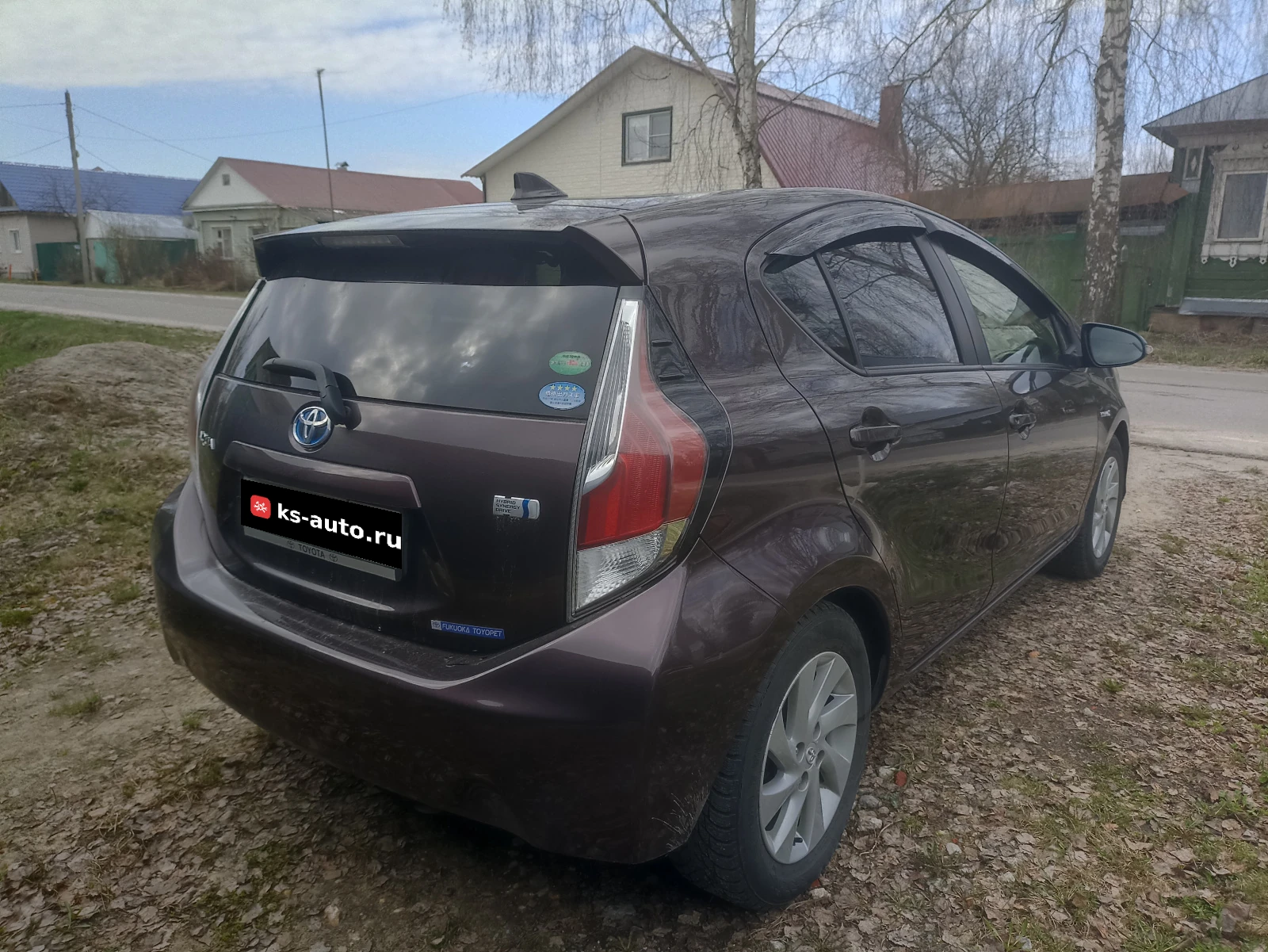 Toyota Aqua, 2017г, передний привод, вариатор