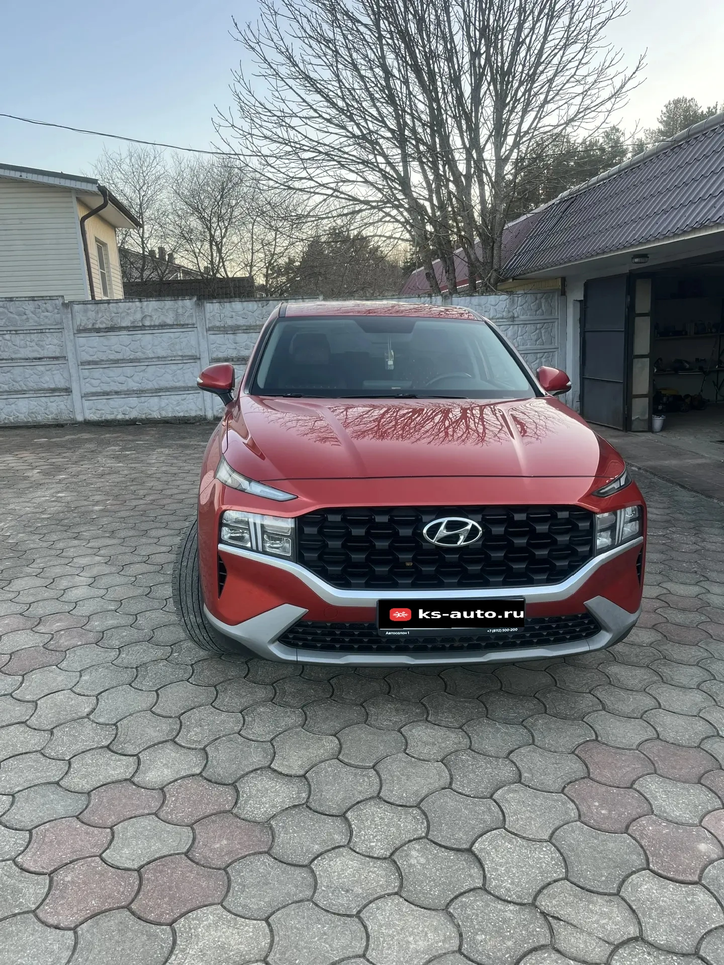 Hyundai Santa Fe, 2021г, передний привод, автомат