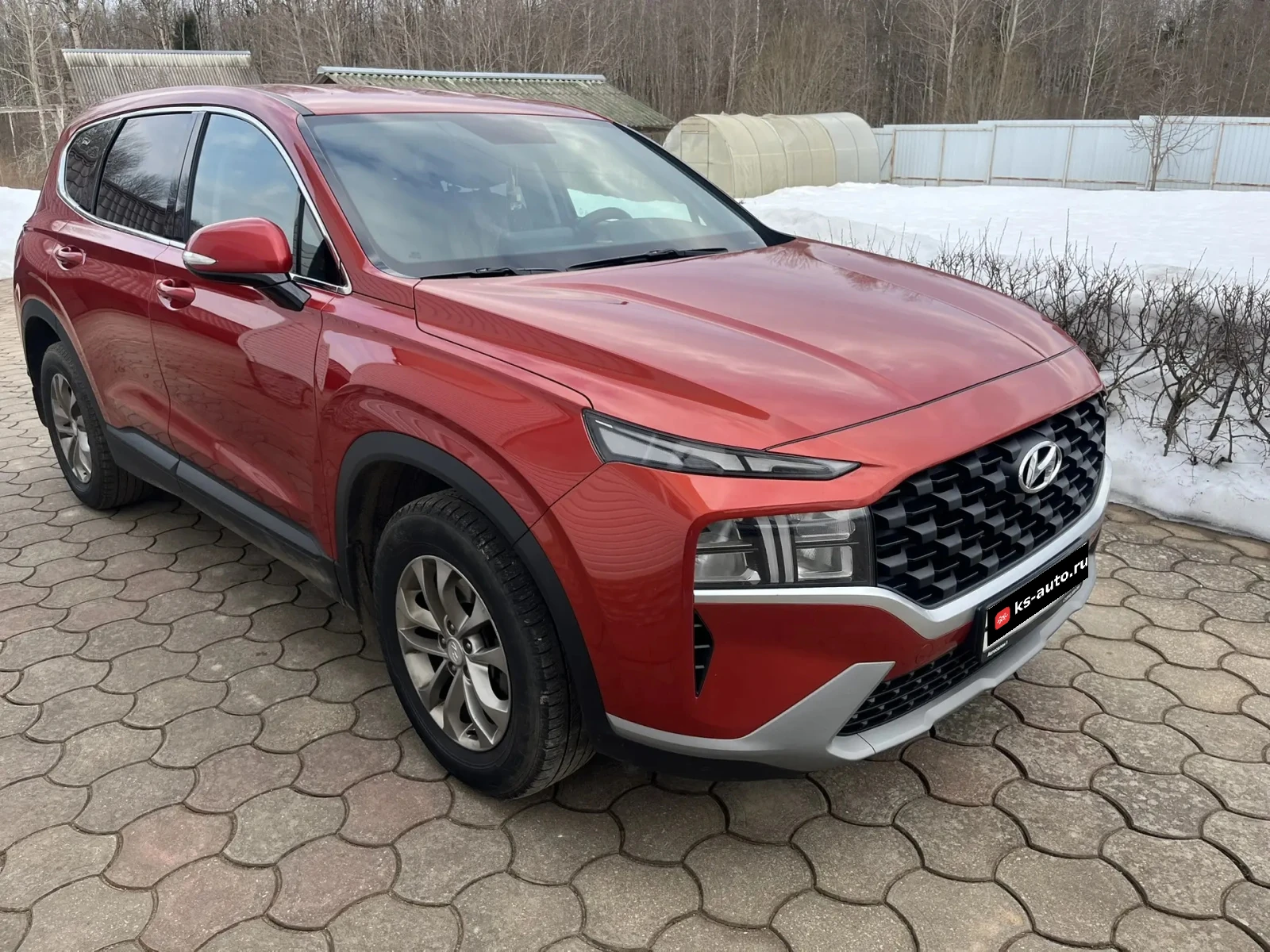 Hyundai Santa Fe, 2021г, передний привод, автомат