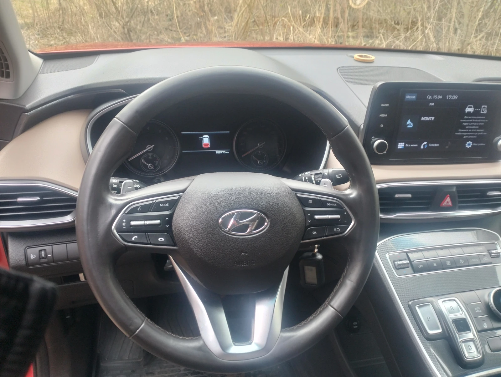 Hyundai Santa Fe, 2021г, передний привод, автомат