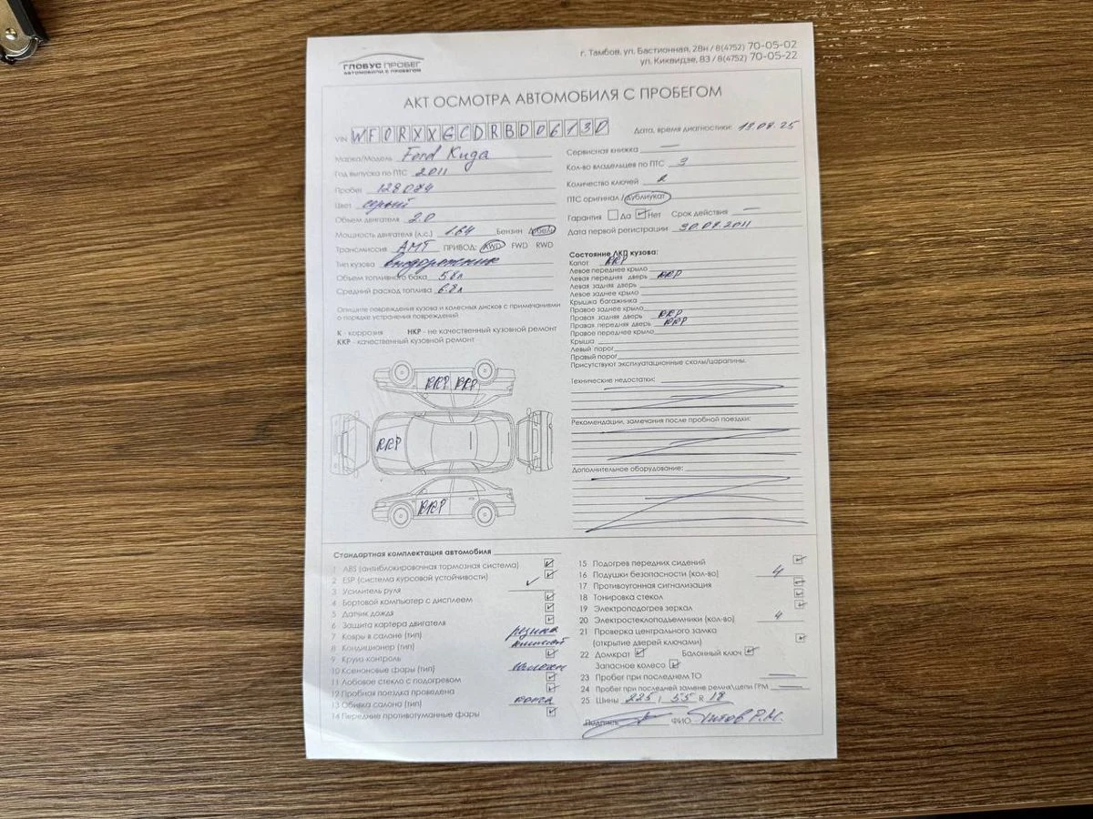 Ford Kuga, 2011г, полный привод, механика