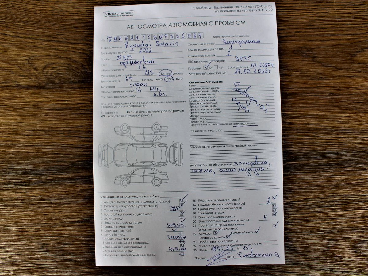 Hyundai Solaris, 2022г, передний привод, автомат