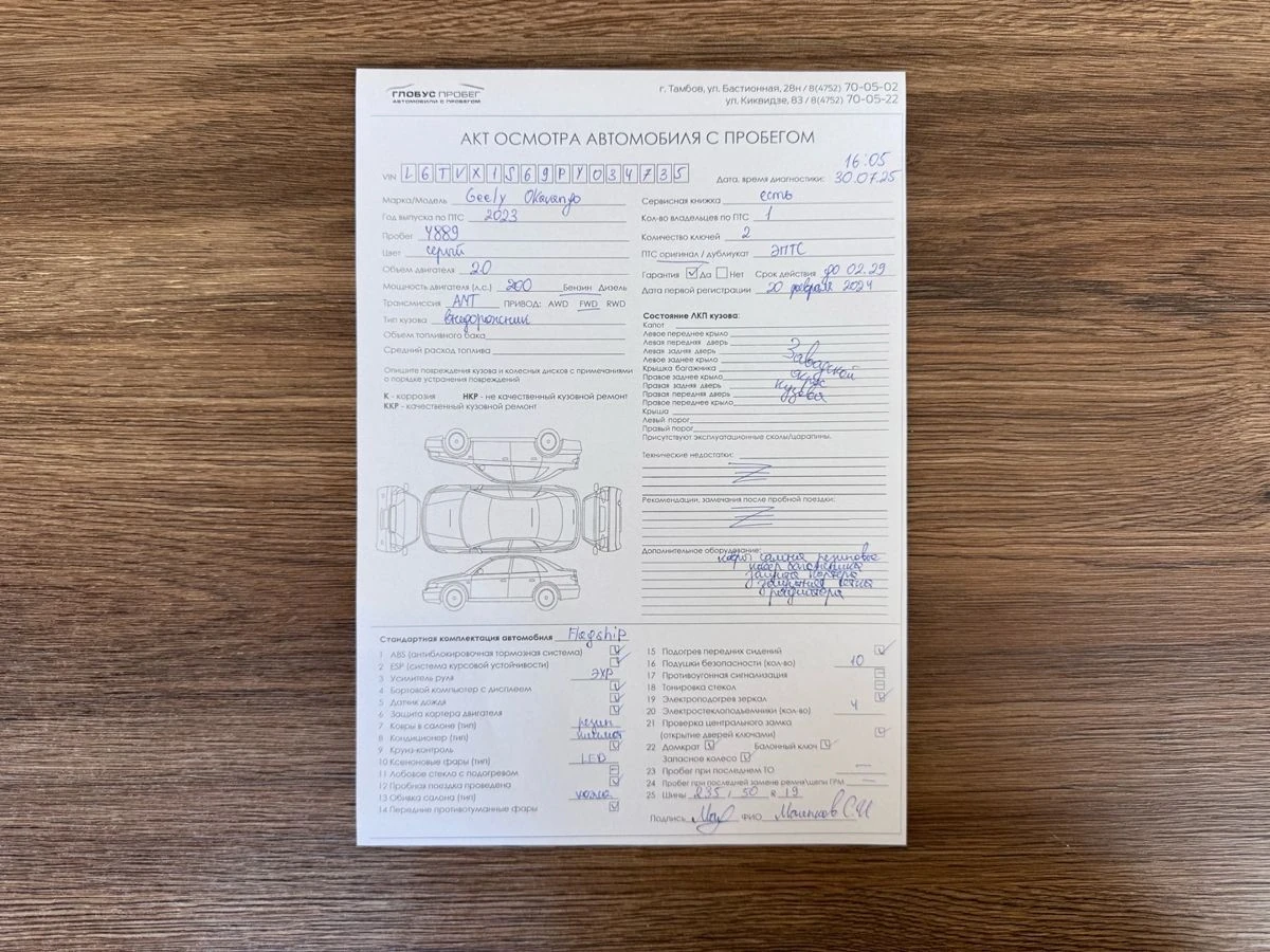 Geely Okavango, 2023г, передний привод, робот