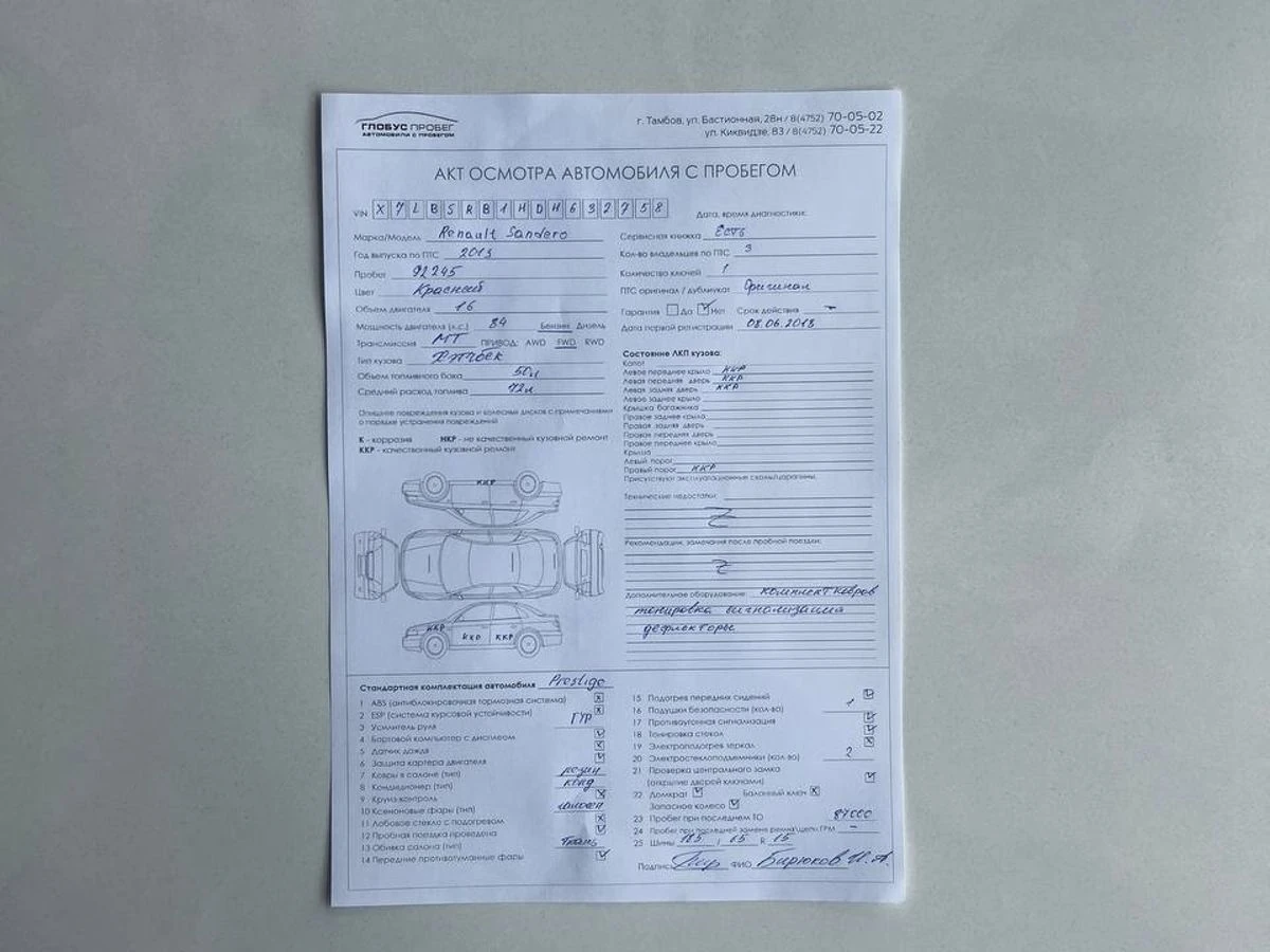 Renault Sandero, 2013г, передний привод, механика