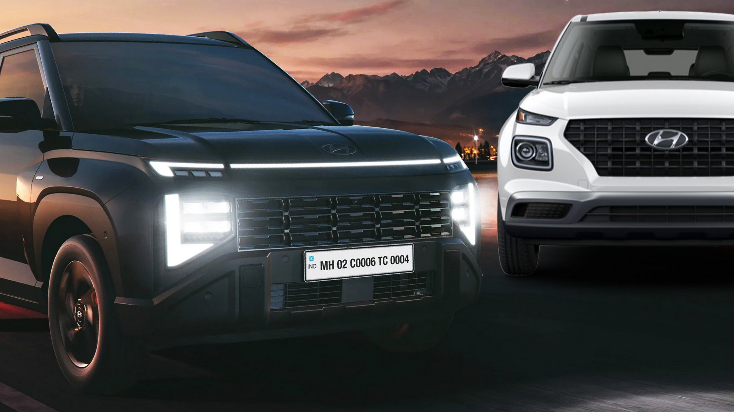 Hyundai вывела на индийский рынок специальную версию компактного кроссовера Venue Knight Edition