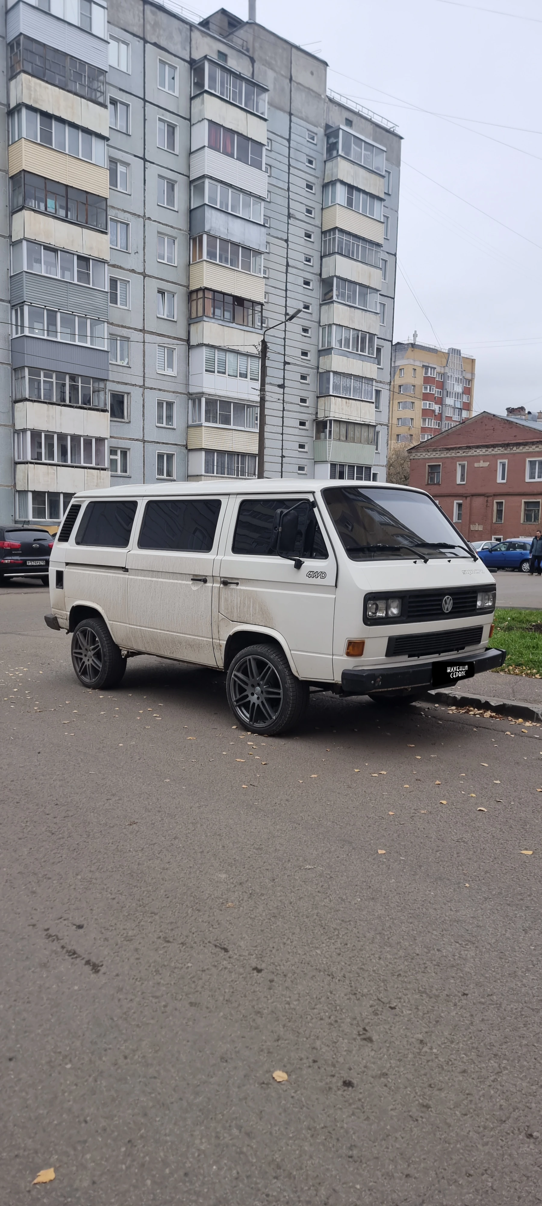 Volkswagen Transporter, 1992г., полный привод, механика