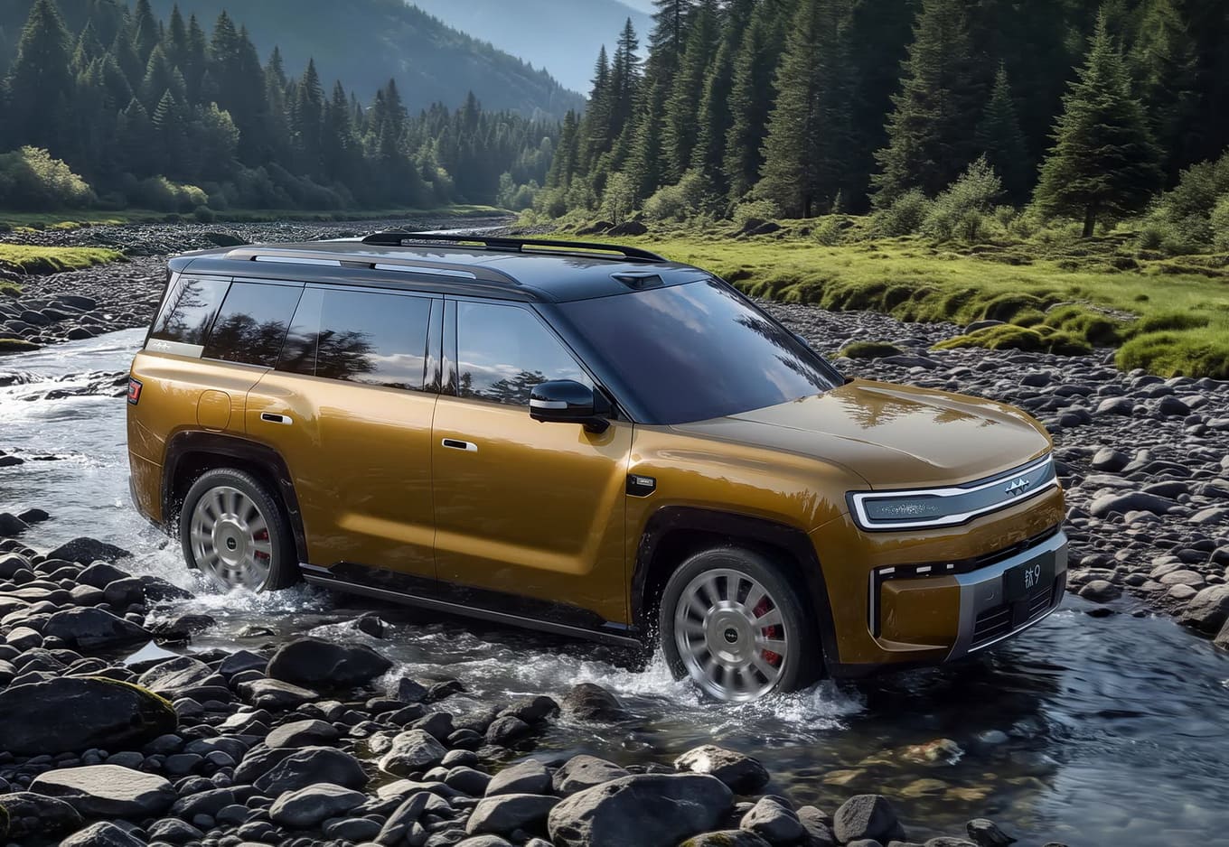 Марка FangChengBao из структуры BYD официально показала флагманский кроссовер Ti9