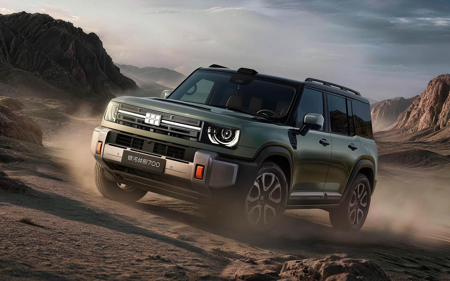 Geely Galaxy Battleship 700 (Cruiser 700) в Китае