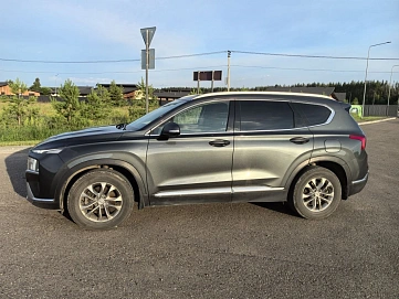 Hyundai Santa Fe, 2021г., полный привод, робот