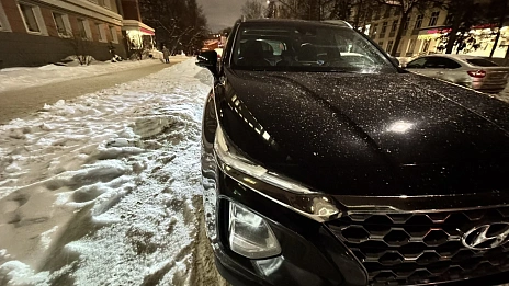Hyundai Santa Fe, 2019г., полный привод, автомат