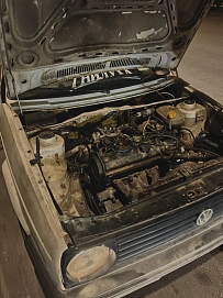 Volkswagen Golf, 1984г., передний привод, механика