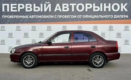Hyundai Accent, 2006г., передний привод, автомат