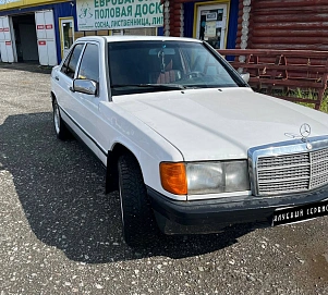 Mercedes-Benz 190 (W201), 1985г., задний привод, механика