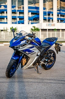 Yamaha YZF R25, 2015г, Цепь привод, 6 прямых и задняя