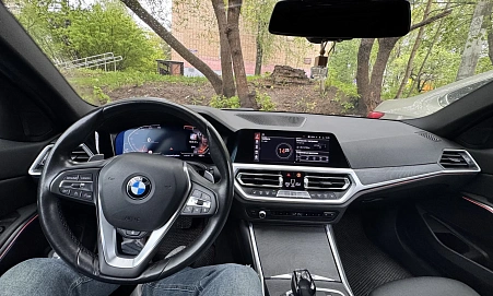BMW 3 серии, 2019г., полный привод, автомат