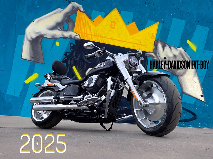 Harley Davidson Fat Boy, 2025г.