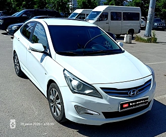 Hyundai Solaris, 2015г, передний привод, автомат