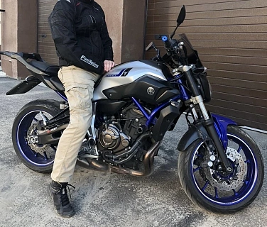 Yamaha MT 07  FZ 07 , 2016г, Цепь привод, 6 передач