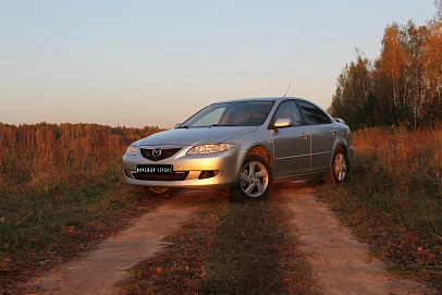 Mazda 6, 2002г., передний привод, механика