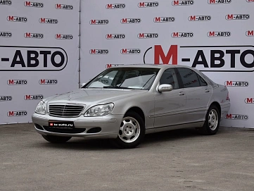 Mercedes-Benz S-Класс, 2002г., задний привод, автомат