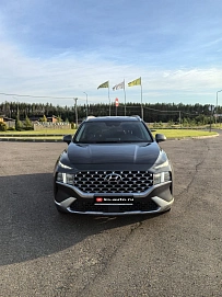 Hyundai Santa Fe, 2021г, полный привод, робот