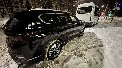 Hyundai Santa Fe, 2019г., полный привод, автомат