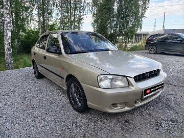 Hyundai Accent, 2003г, передний привод, автомат